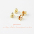 ピナコテーカ 一粒ダイヤモンド 風 シンプル 華奢ピアス 18金,pinacoteca 417 Faux Solitaire Diamond Stud Earrings K18