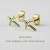 ピナコテーカ 420 ミルグレイン ミル打ち クロス スタッド ピアス 18金,pinacoteca Milgrain Cross Stud Earrings K18