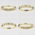 ピナコテーカ 484 ダイヤモンド サブレ ミル打ち 指輪 華奢リング 18金,pinacoteca Diamond Sable Ring K18