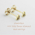 ピナコテーカ 494 リトル フラワー ダイヤモンド スタッド 華奢ピアス K18,pinacoteca Little Flower Diamond Stud Earrings 18金