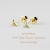 ピナコテーカ 494 リトル フラワー ダイヤモンド スタッド 華奢ピアス K18,pinacoteca Little Flower Diamond Stud Earrings 18金