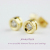 ピナコテーカ 一粒ダイヤモンド 華奢 ピアス チョコ留め フラワー 0.05ct 18金,pinacoteca 498 Solitaire Diamond Stud Earrings　K18