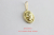 ピナコテーカ 511 カメオ クローバー チャーム ペンダントトップ 18金,pinacoteca Cameo Clover Charm K18