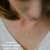 ピナコテーカ 517 一粒ダイヤモンド ろくぼうせい 六角形 華奢ネックレス 18金,pinacoteca Diamond Hexagon Hexagram Necklace K18