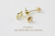 pinacoteca 523 プランプ ぷっくり リボン 華奢 ピアス K18,ピナコテーカ Plump Ribbon Diamond Stud Earrings 18金