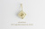 ピナコテーカ 540 蜘蛛の巣 四角 ダイヤモンド チャーム ペンダントトップ 18金,pinacoteca Ragnatela Diamond Charm K18