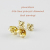 ピナコテーカ 546 プリンセスカット 一粒ダイヤ 風 華奢 ピアス K18,pinacoteca Faux Princess Diamond Stud Earrings 18金