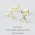 ピナコテーカ 553 アクセント 一粒 ダイヤモンド クロス スタッド ピアス 18金,pinacoteca Accent Diamond Cross Stud Earrings K18