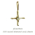 ピナコテーカ 555 アクセント ダイヤモンド クロス チャーム 18金,pinacoteca Accent Diamond Cross Charm K18