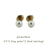 pinacoteca 597 Tiny Pearl S Stud Earrings K18,ピナコテーカ 一粒パール シンプルピアス 18金