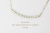 ピナコテーカ 641 ダズル ダイヤモンド ライン バー ネックレス 18金,pinacoteca Dazzle Diamond Line Necklace K18