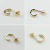 ピナコテーカ 756 タイニー ブライト 極小 シンプル フープピアス S 18金 片耳 ,pinacoteca Tiny Bright Hoop S Earring K18