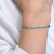 ピナコテーカ 765 タイニー イニシャル コード ブレスレット 18金 ( pinacoteca Tiny Initial Cord Bracelet K18 )