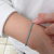 ピナコテーカ 765 タイニー イニシャル コード ブレスレット 18金 ( pinacoteca Tiny Initial Cord Bracelet K18 )