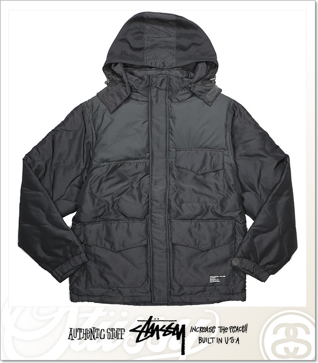 ステューシー) STUSSY DOWNTOWN JACKET (JACKET)(015614-GR 