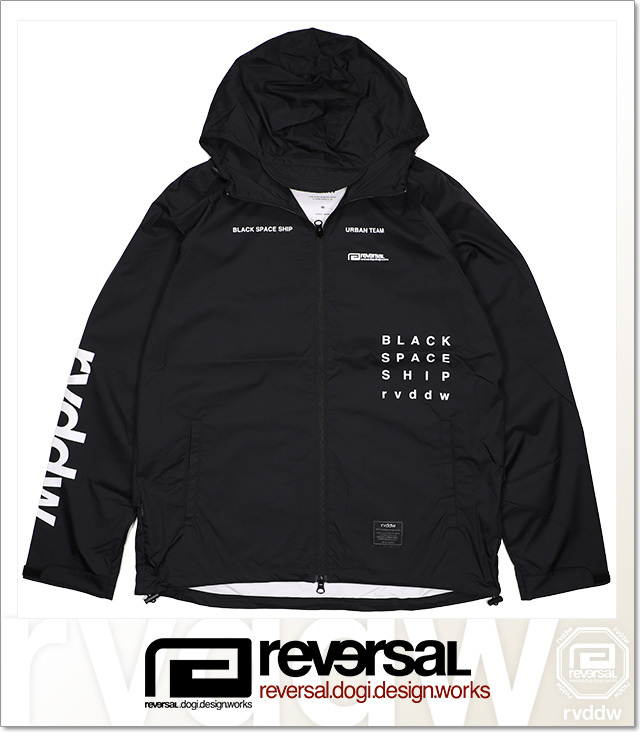 (リバーサル) reversal SPACE SHIP URBAN TEAM MOUNTAIN PARKA  (JACKET)(rv19aw003-BK) ジャケット ナイロン マウンテンパーカー 国内正規品