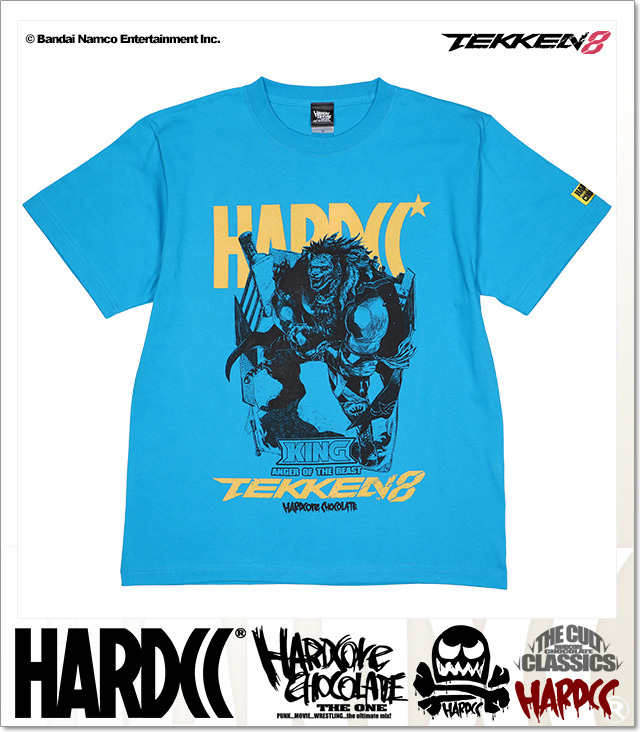 ラヴィット!×ハードコアチョコレート／青木マッチョTシャツ | ＴＢＳショッピング [ハードコアチョコレート] ウイングマン/MY HERO（チェイング・ターコイズブルー）Tシャツ