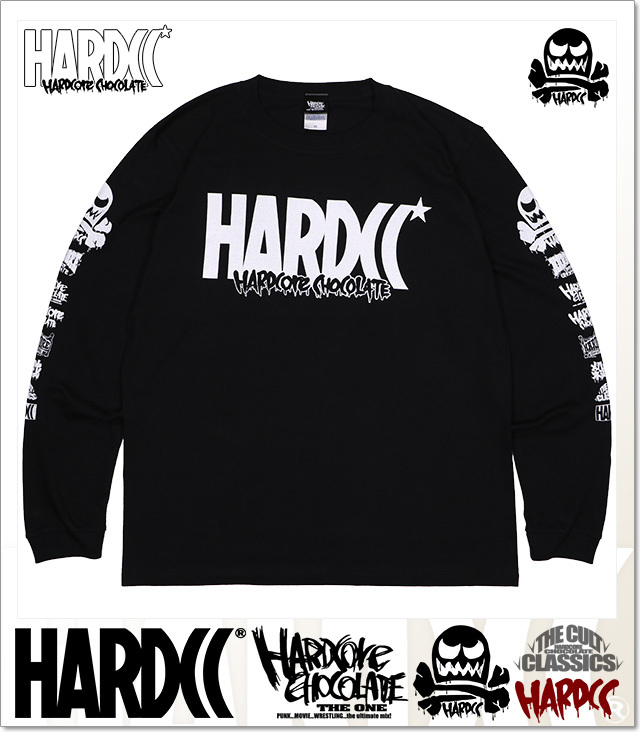 Dimmoire HeartCore ロンT ブラック DimMoire HeartCore ロンT/Black×White