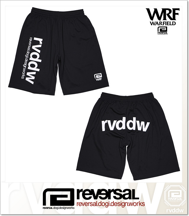 リバーサル) reversal WARFIELD MESH SHORTS BLACK (SS:PANTS