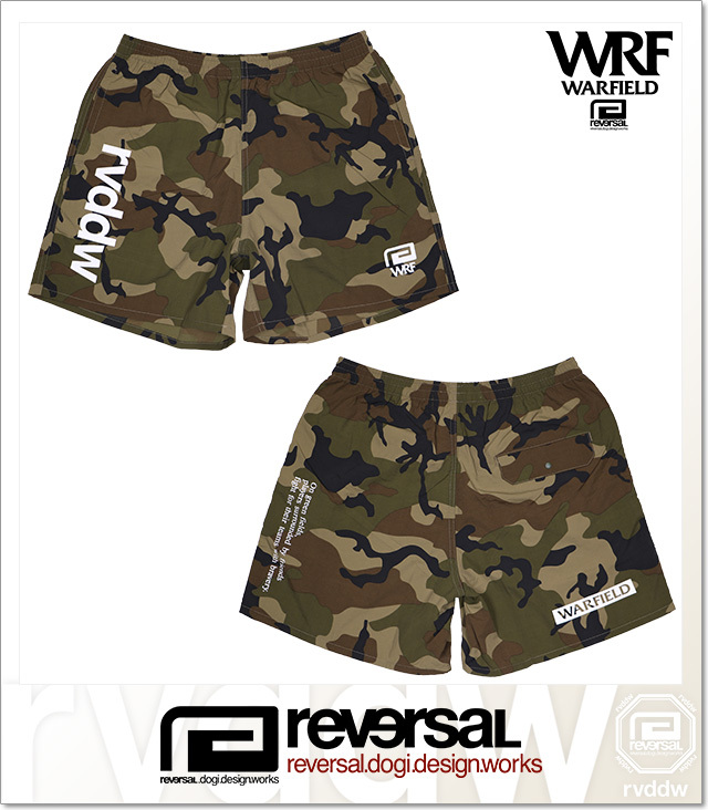 リバーサル) reversal WARFIELD NYLON SHORTS CAMO (SS:PANTS