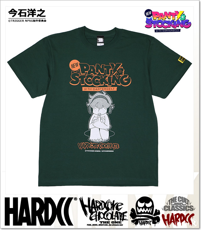 パンティ&ストッキングwithガーターベルト Tシャツ ハードコア
