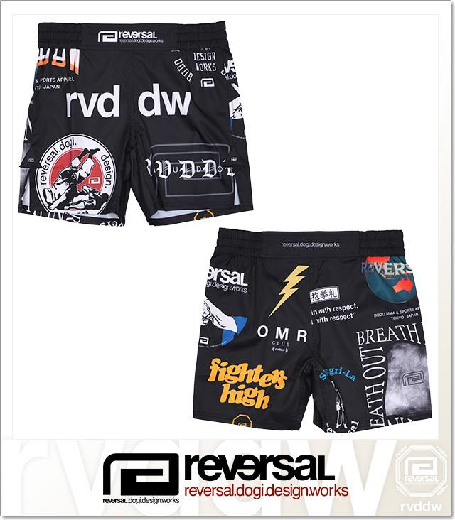 リバーサル) reversal ALL STAR FIGHT SHORTS (SHORT LENGTH NO POCKET