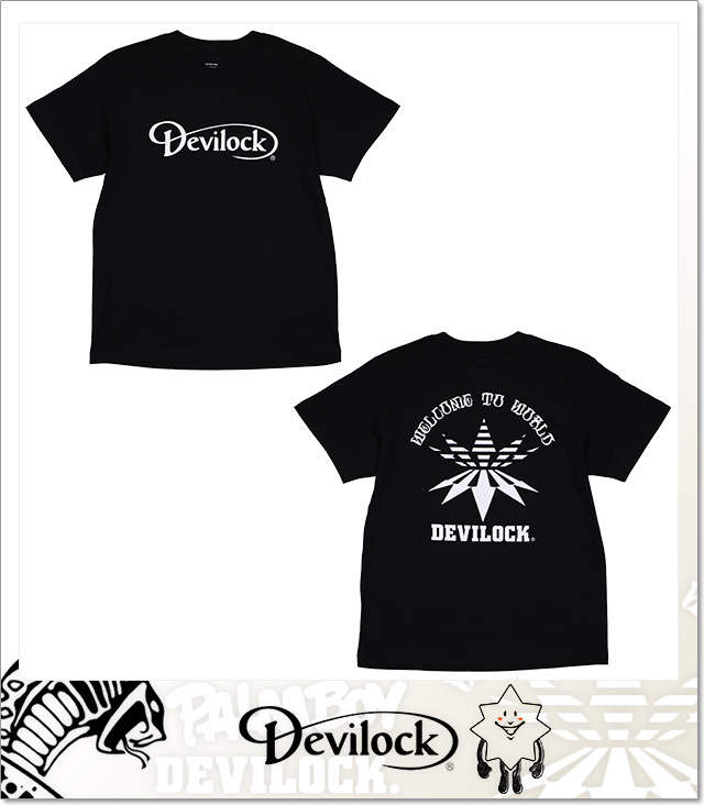 デビロック) DEVILOCK DAIMLER & VECTOR LOGO TEE (SS:TEE)(DVLCKSS