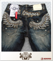 新品・RED PEPPERレッドペッパーデニム人気モデルW34 株式会社レッドペッパー | RED PEPPER CO.,LTD