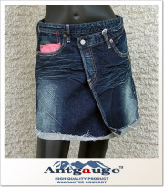 イシカワラボ　デニムスカートパンツ　ANTGAUGE アントゲージ ANTGAUGE ロングスカートアントゲージ 5P Aライン デニム