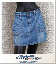 イシカワラボ　デニムスカートパンツ　ANTGAUGE アントゲージ 楽天市場】Antgauge アントゲージ Aライン デニム ロング 5P