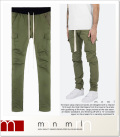 b1494✨新品タグ付✨【mnml】カーゴパンツ　ジョガーパンツ　Olive　M カーゴパンツ ユニセックス 682－14 ミルスグリーン （6L・7L