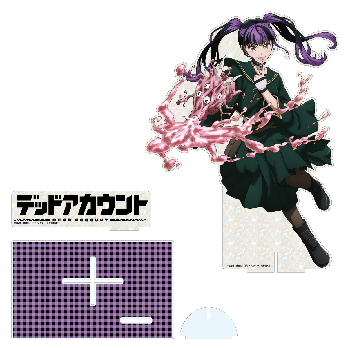 デッドアカウント 漆栖川 希詠 超特大45cmホログラムアクリルスタンド