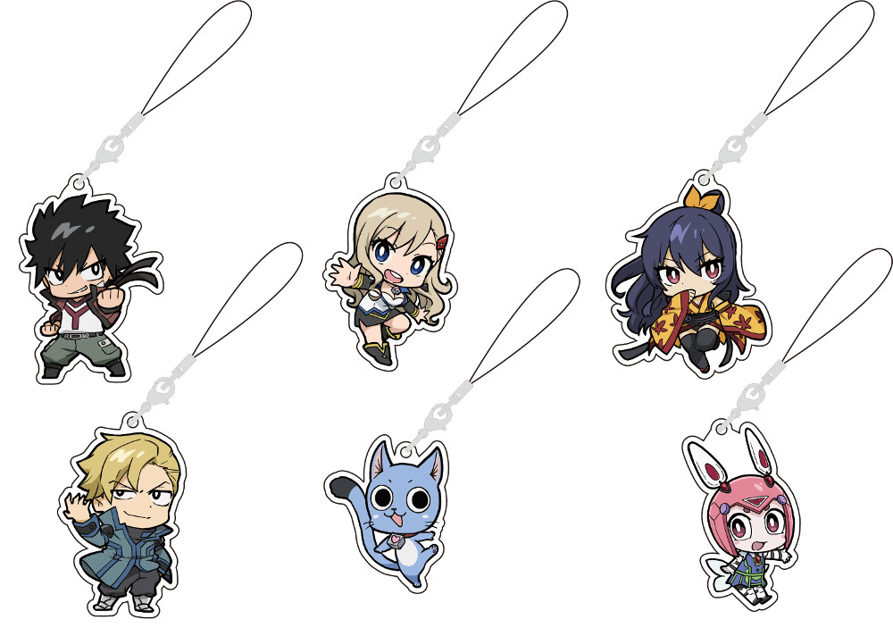 EDENS ZERO　デフォルメアクリルストラップ　全6種