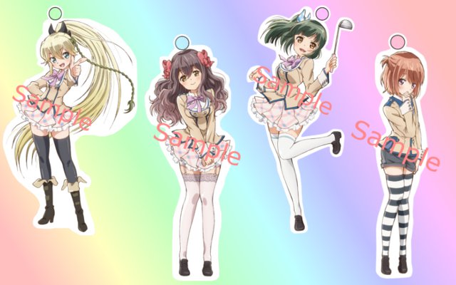 彼女がフラグをおられたら　アクリルストラップ　全4種　予約商品