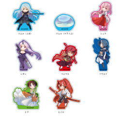 劇場版 転生したらスライムだった件 紅蓮の絆編 アクリルマルチバッジ 全8種