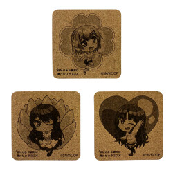 幼なじみが絶対に負けないラブコメ　コルクコースター3種セット