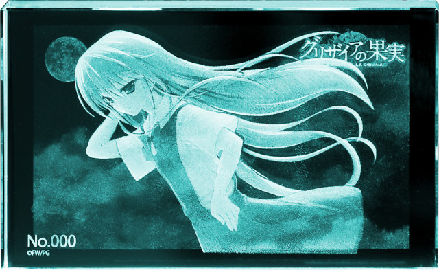 グリザイアの果実 風見一姫 プレミアムクリスタル（シリアルナンバー入り） 