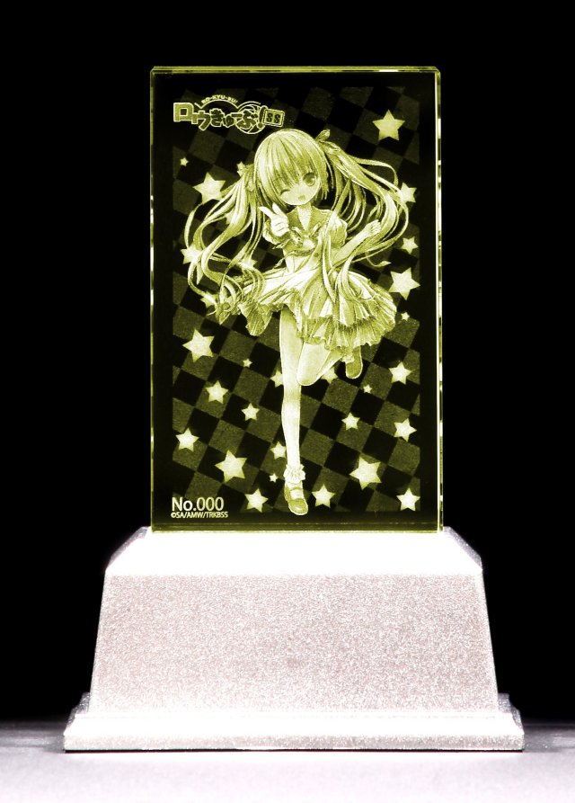 ロウきゅーぶ！SS 三沢真帆 プレミアムクリスタル（シリアルナンバー入り）