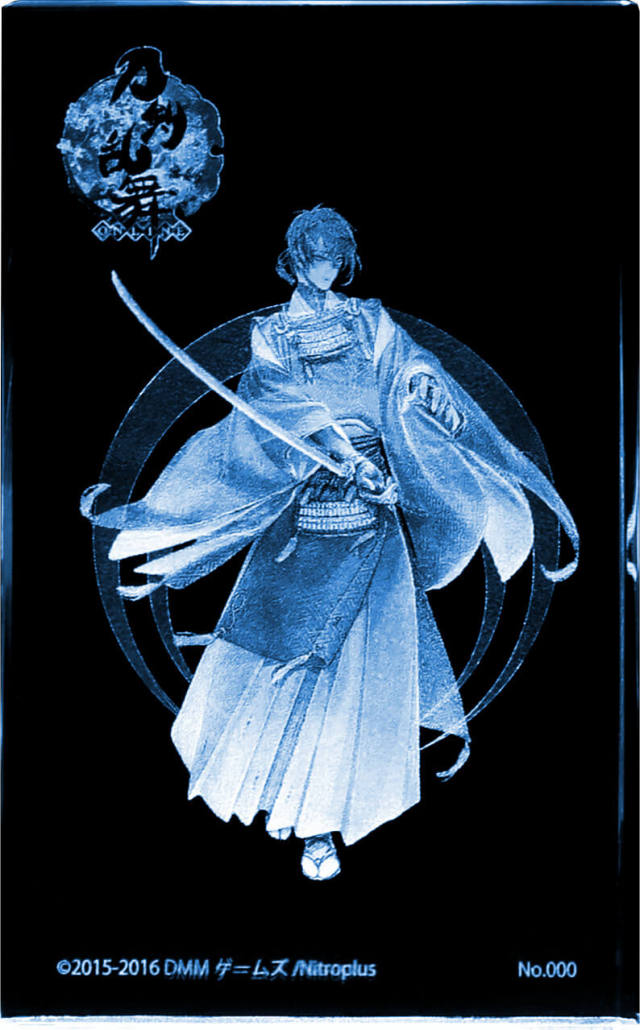 三日月宗近 プレミアムクリスタル 刀剣乱舞 とうらぶ 刀剣乱舞-ONLINE- 三日月宗近 プレミアムクリスタル（シリアル