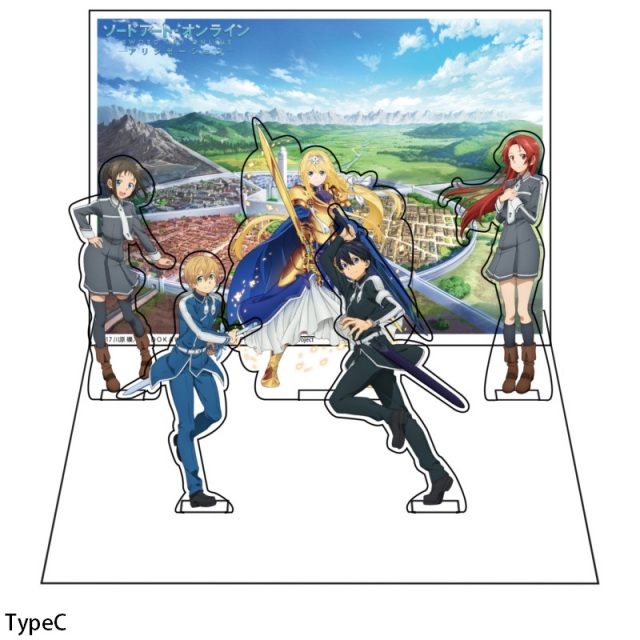 ソードアート・オンライン アリシゼーション ジオラマスタンド 全3種