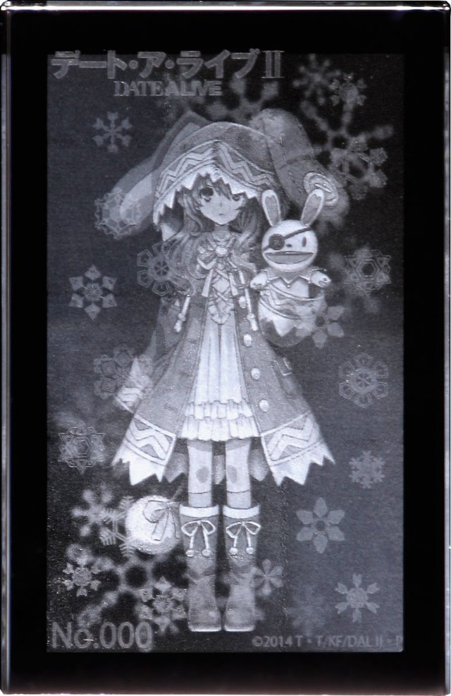 デート・ア・ライブⅡ 四糸乃 プレミアムクリスタル（シリアルナンバー