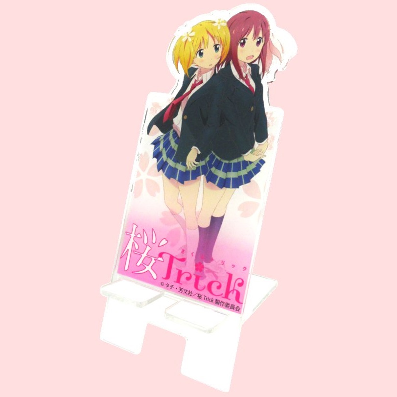 桜Trick　春香＆優スマホスタンド　予約商品