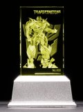 トランスフォーマー　バンブルビー　プレミアムクリスタル（シリアルナンバー入り）