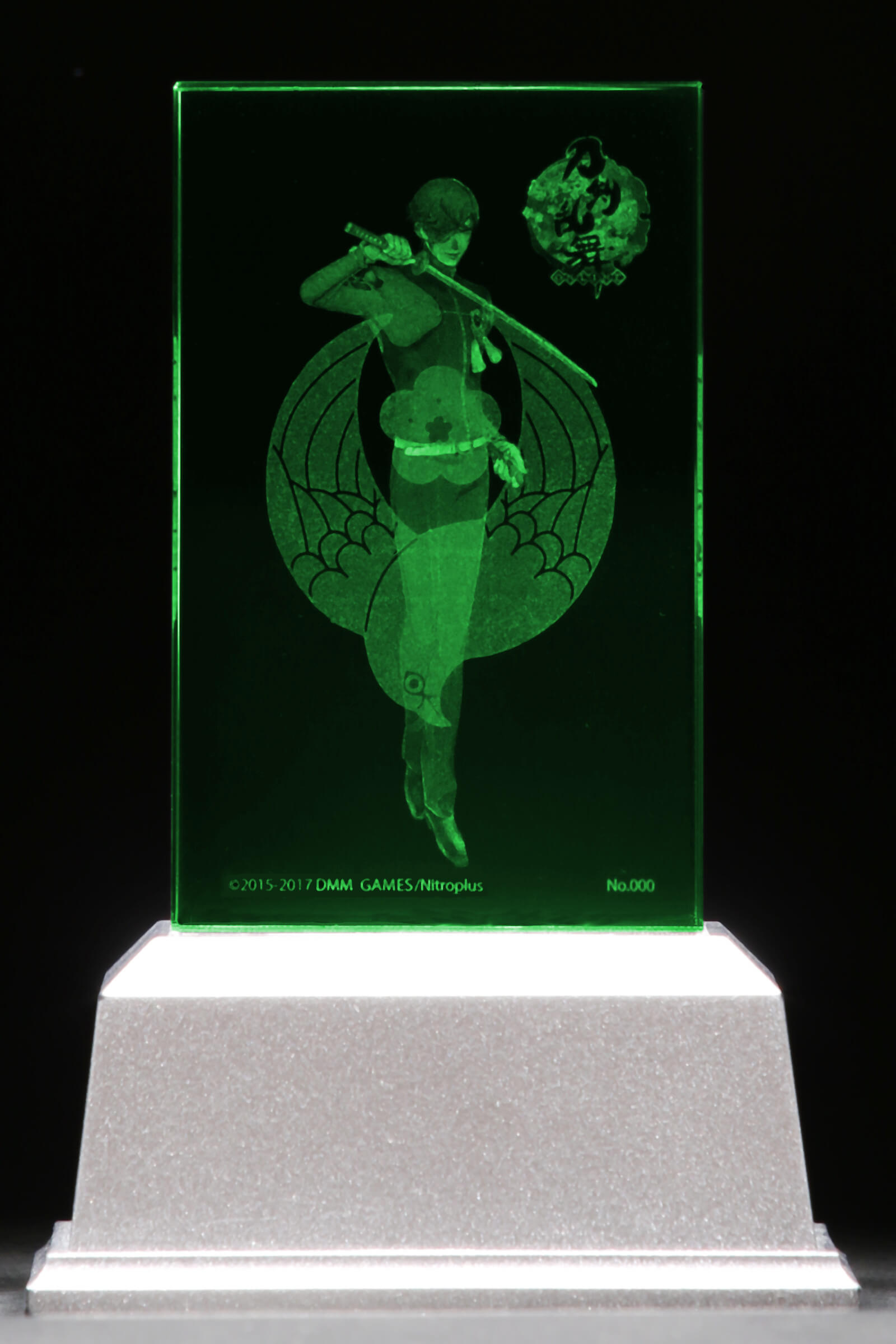 刀剣乱舞-ONLINE- 鶯丸 プレミアムクリスタル（シリアルナンバー入り）