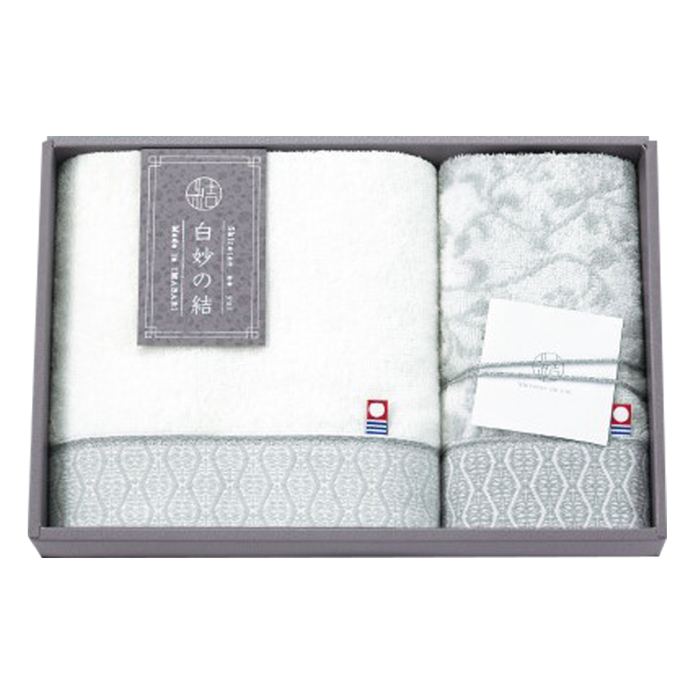 今治タオル【白妙の結】タオルセット（C19-240）