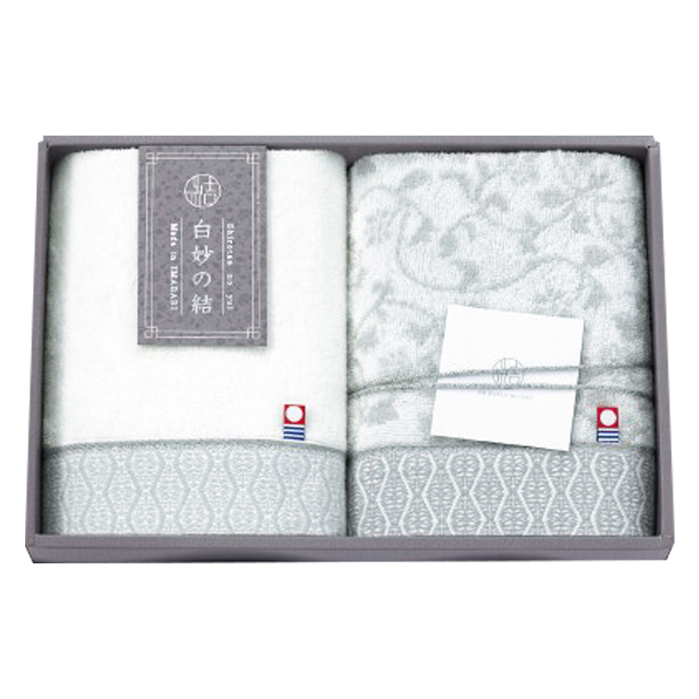 今治タオル【白妙の結】タオルセット（C19-340）