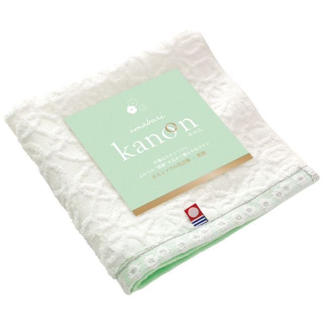 今治タオル【今治かのん】ハンドタオル ホワイト（C21-251）