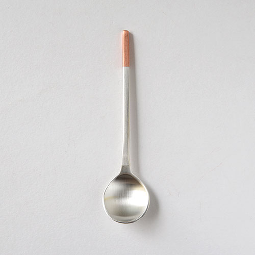 純銅銀仕上 シュガースプーン｜工房アイザワ