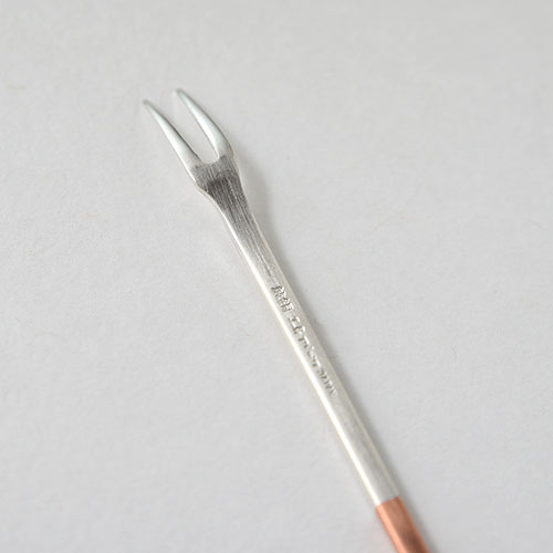 定価1.7万円 7点組 工房アイザワ 純銅銀仕上げ カトラリー(K013 純銅洋食器 銀仕上 カトラリー （工房アイザワ） | 箸