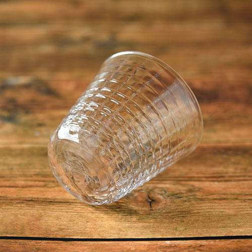 泡ラインチェックグラス・ショート／小林 亮二